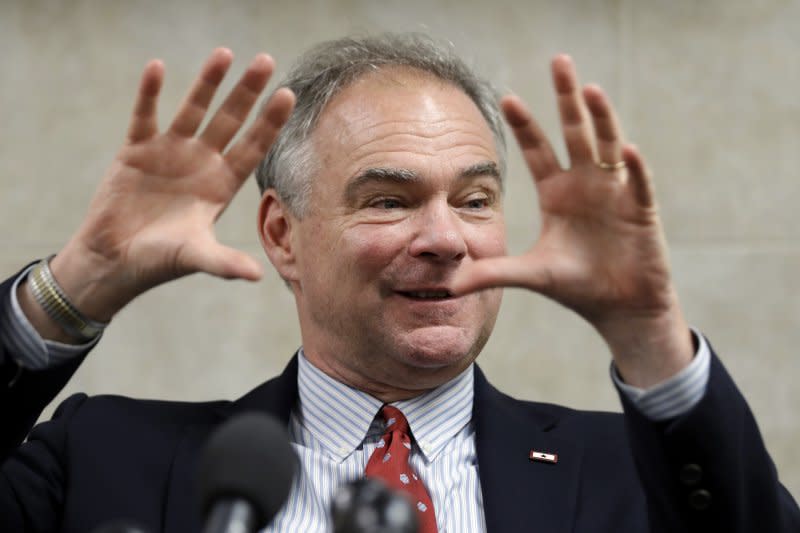 美國民主黨副總統候選人凱因（Tim Kaine）（美聯社）