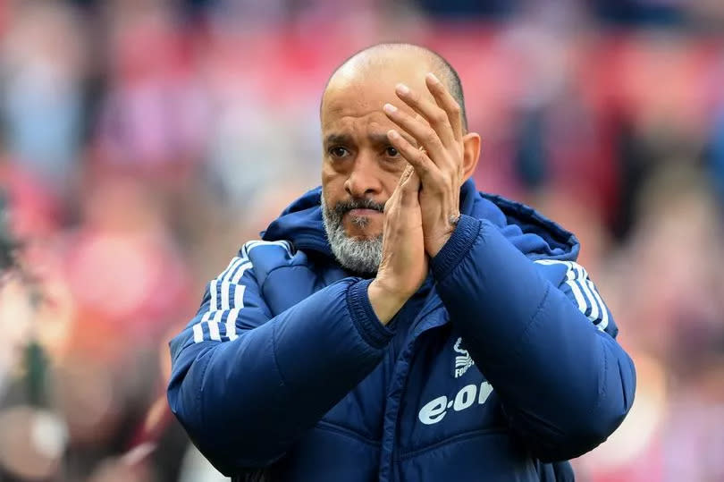 Nottingham Forest head coach Nuno Espirito Santo