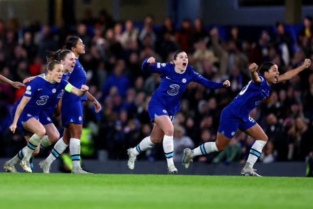 Manchester City 0-1 Chelsea: Lauren James goal sends Blues into Women's  League Cup final - Yahoo Sports