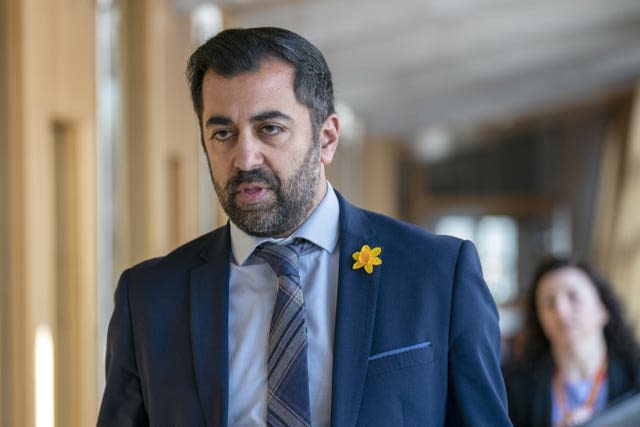 Scotland's First Minister Humza Yousaf