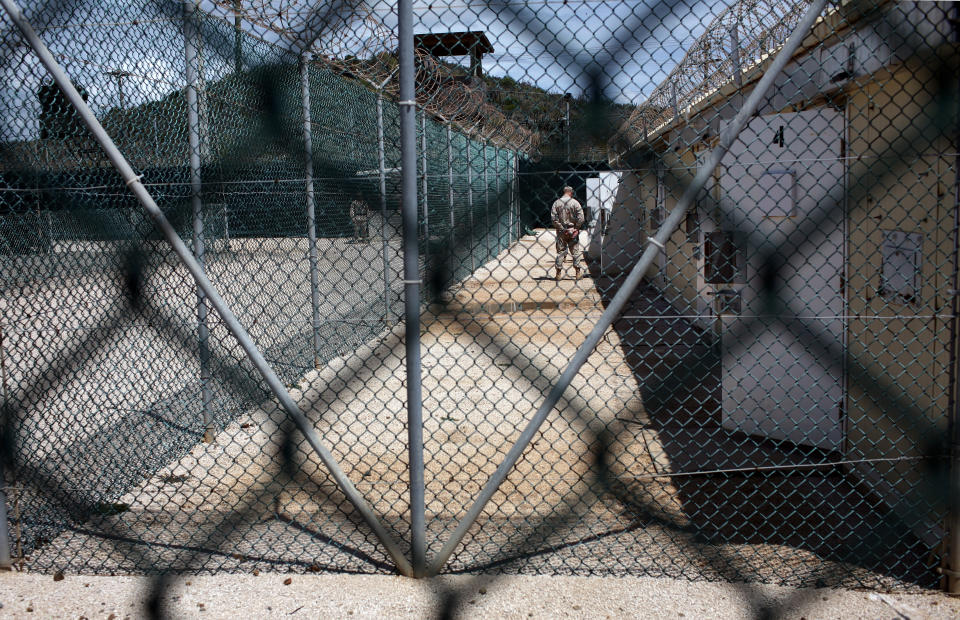 El centro de detención en la Estación Naval de Guantánamo, en la bahía de Guantánamo, Cuba, el 4 de octubre de 2007. (Todd Heisler/The New York Times).