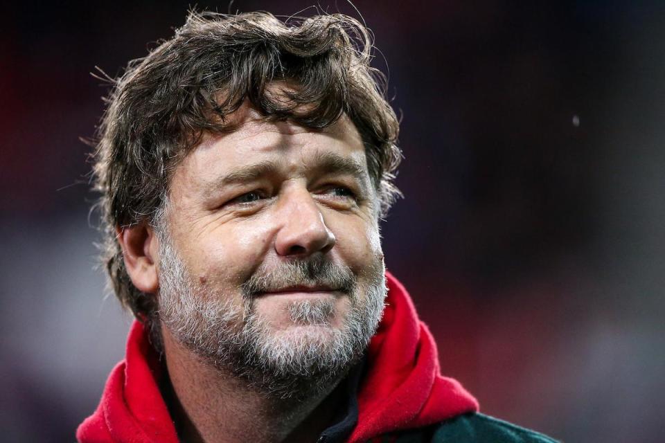 Hollywood star Russell Crowe is playing a concert at Parr Hall on Thursday night <i>(Image: SWPix.com)</i>