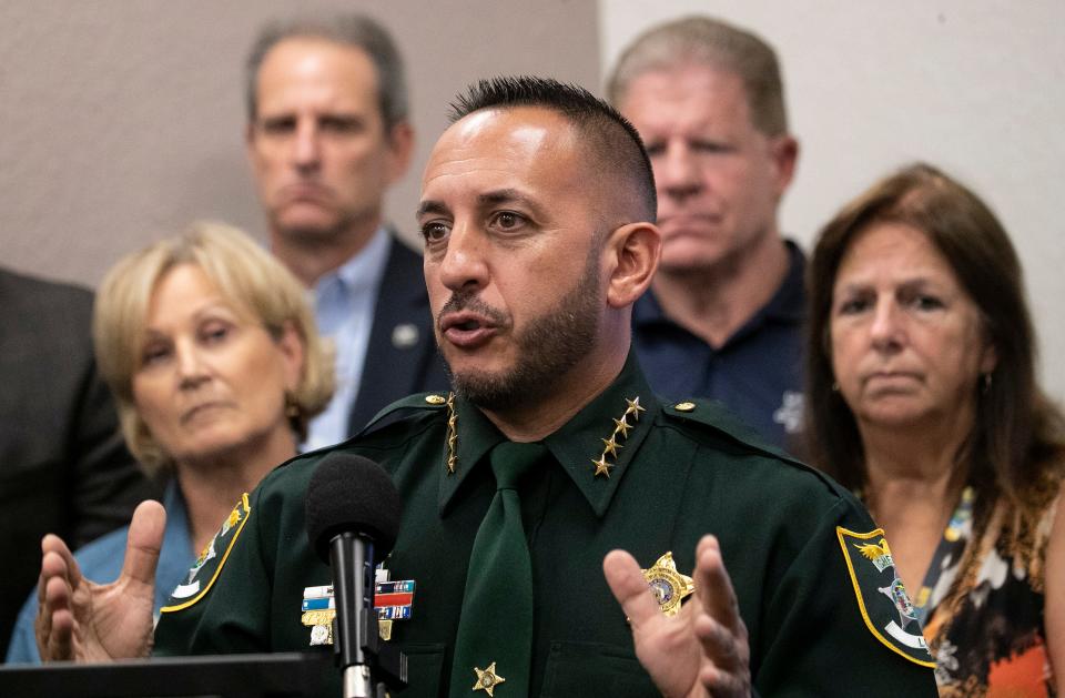 As Hurricane Ian inches closer toward Southwest Florida and puts Lee County residents on watch Sheriff Carmine Marceno addressed county preparations on TV Wednesday afternoon.