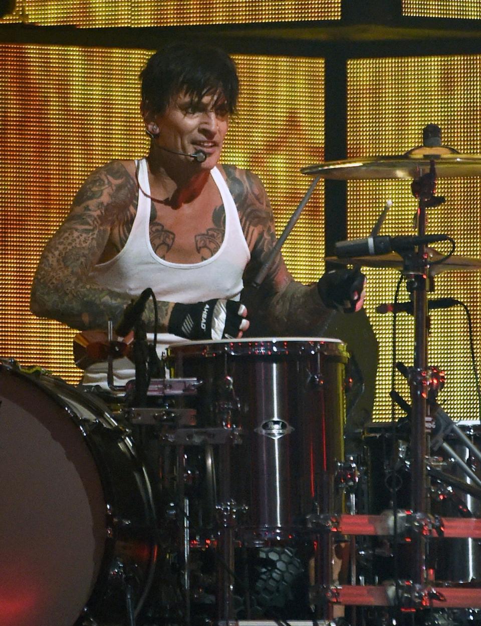 The Motley Crue drummer allegedly assaulted the unnamed woman during a trip in 2003 (Ethan Miller/ Getty Images)