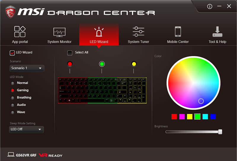 MSI Dragon Center