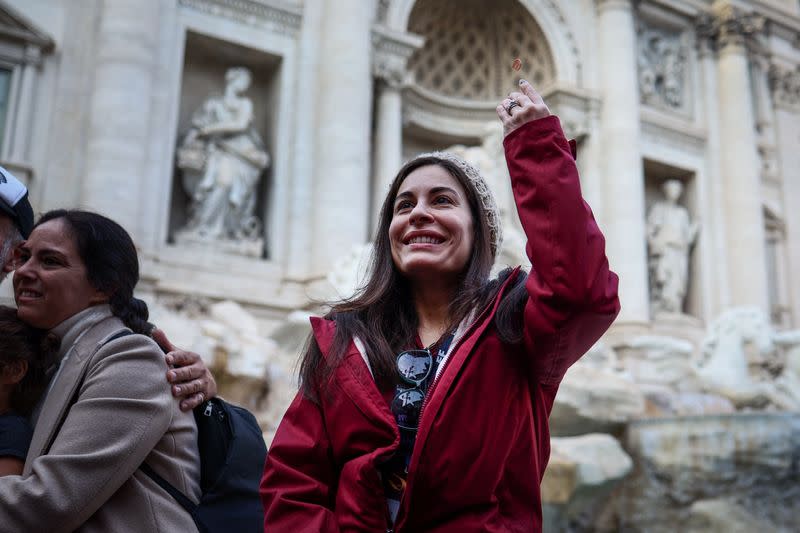 The Wider Image: What happens to the coins tossed into Rome's Trevi Fountain?