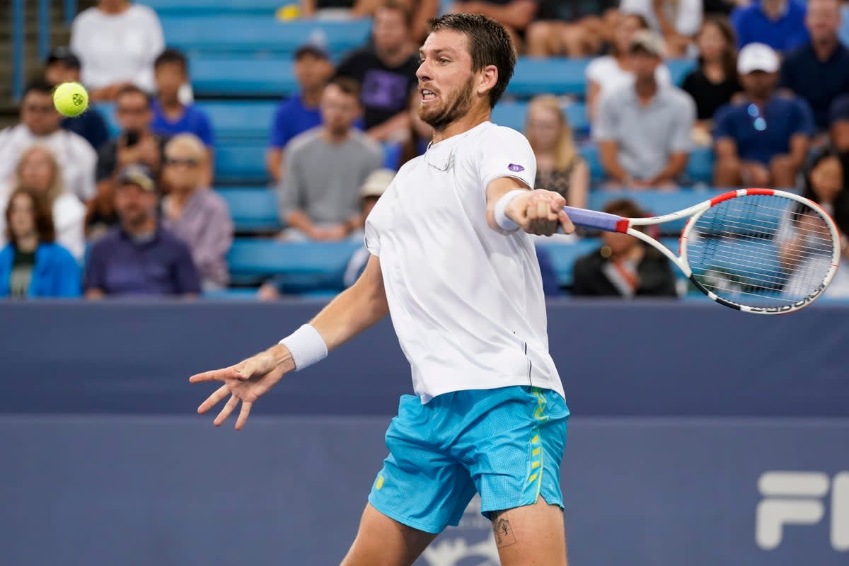 Cameron Norrie raced into the second round in New York (Jeff Dean/AP) (AP)