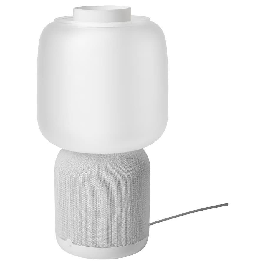 <p><strong>IKEA</strong></p><p>ikea.com</p><p><strong>$229.99</strong></p><p><a href="https://www.ikea.com/us/en/p/symfonisk-speaker-lamp-w-wi-fi-glass-shade-white-s79478292/" rel="nofollow noopener" target="_blank" data-ylk="slk:Shop Now;elm:context_link;itc:0;sec:content-canvas" class="link ">Shop Now</a></p><p>This hybrid gadget is the result of a collaboration between IKEA and Sonos. The SYMFONISK is a speaker and lamp all in one single package. It'll help you save space, add some extra ambiance, and fill your entire room with sound. </p><p>As you'd expect from an IKEA product, it has a modern design on the outside, but on the inside, it's all Sonos. It integrates with other products from Sonos and delivers a rich, vibrant sound.</p><p>It's worth mentioning that the bulb on the lamp isn't powerful enough to light a full room. Instead, it's designed to be used for accent lighting. The product doesn't have a microphone or support for Alexa, or Google Assistant, either. Regardless, it's a unique speaker with a nice-looking glass shade that's unlike anything else I've seen.</p><p>If the SYMFONISK table lamp doesn't fit your decor due to its more modern-looking design, it's worth mentioning that IKEA also sells a <a href="https://www.ikea.com/us/en/p/symfonisk-picture-frame-with-wi-fi-speaker-white-smart-50487329/" rel="nofollow noopener" target="_blank" data-ylk="slk:"picture frame" speaker;elm:context_link;itc:0;sec:content-canvas" class="link ">"picture frame" speaker</a> that will likely blend in much better with your furniture, but has a higher price point of $249.</p>