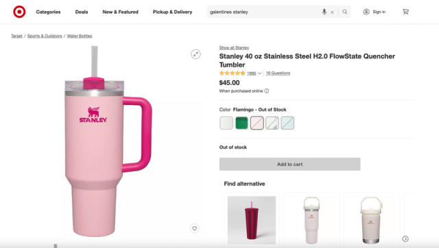 Starbucks pink Stanley cups: Shoppers line up at Targets at 3 a.m.