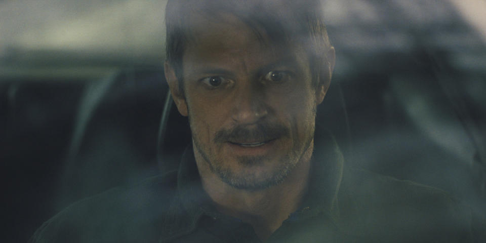 In 'Silent Night,' Joel Kinnaman plays a dad turned vigilante.<p>Courtesy of Lionsgate</p>