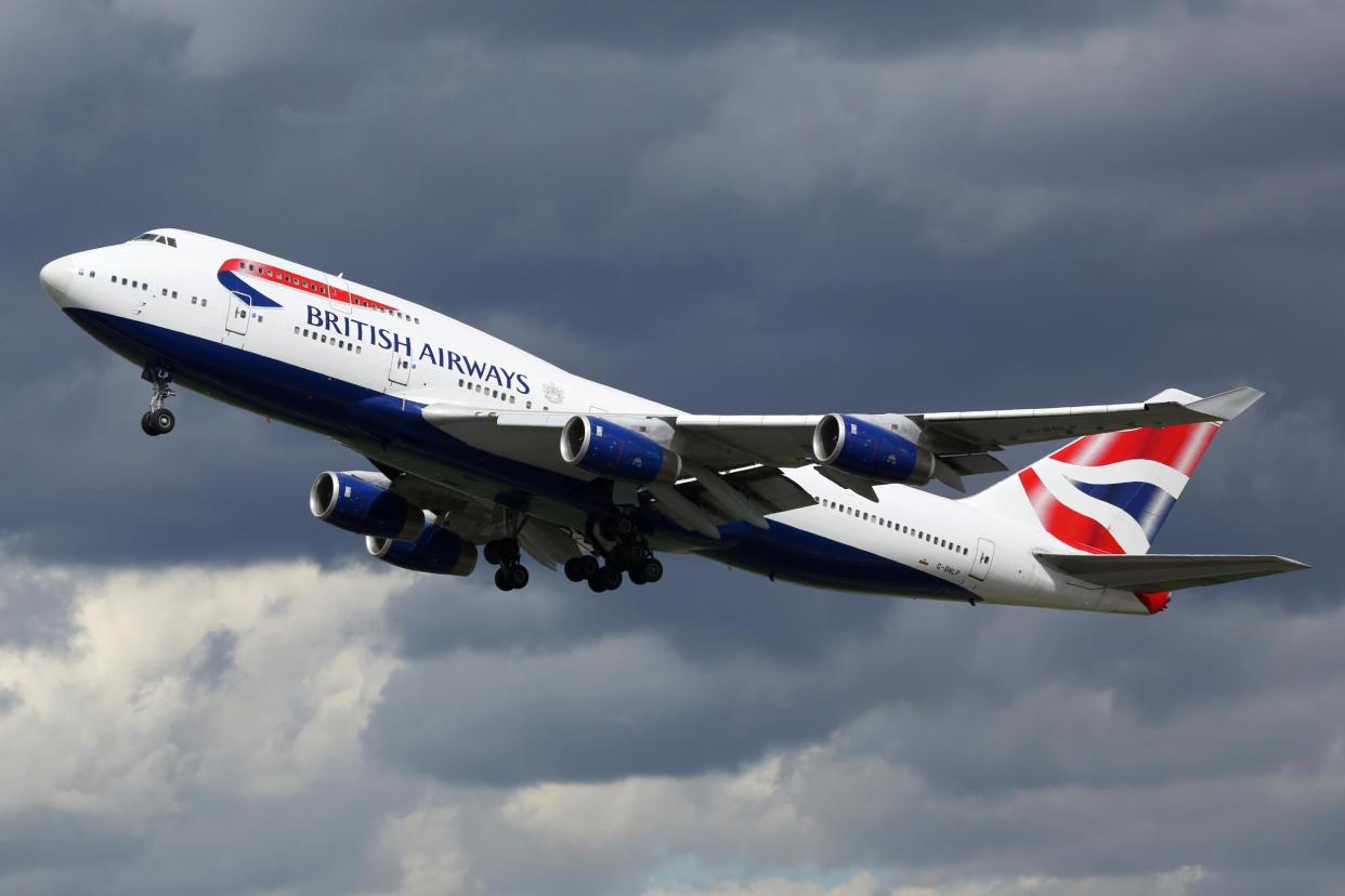 British Airways is the flag carrier airline of the UK: istock