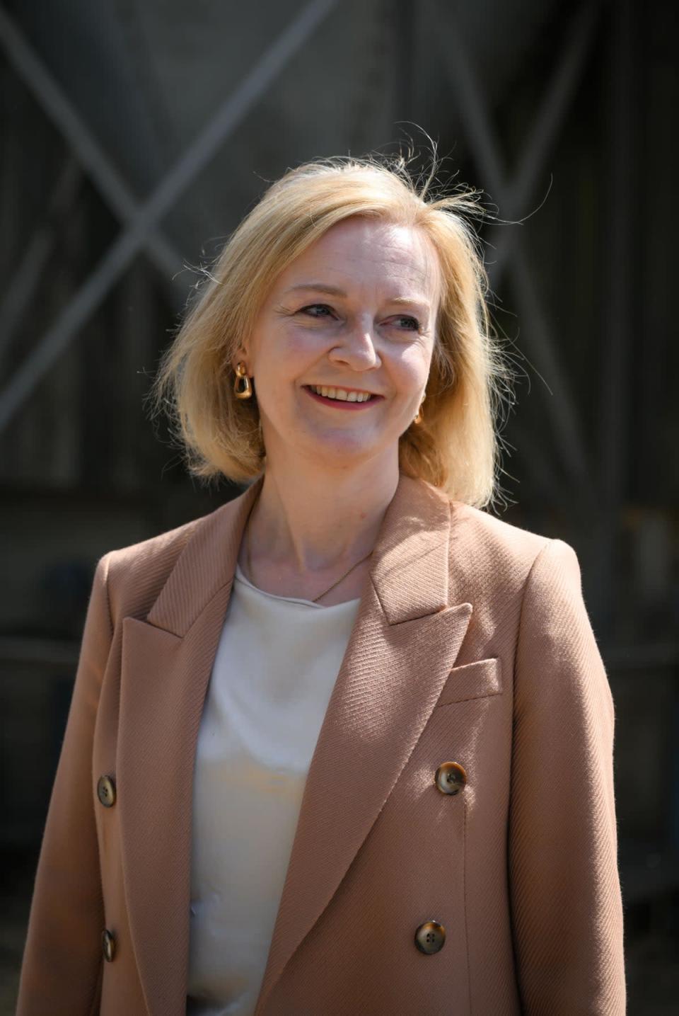 Opinion polls suggest Ms Truss is leading in the race to be prime minister (Finnbarr Webster/PA) (PA Wire)