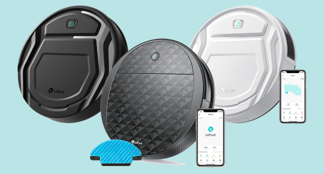 robot vacuum sale: Save up to 53% on Lefant vacuums