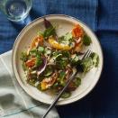 <p>This hearty salad is a great appetizer but it also doubles as a veggie-packed side dish for Thanksgiving.</p><p>Get the <a href="https://www.goodhousekeeping.com/food-recipes/healthy/a30173718/roasted-butternut-squash-salad-recipe/" rel="nofollow noopener" target="_blank" data-ylk="slk:Roasted Butternut Squash Salad With Tahini Vinaigrette recipe;elm:context_link;itc:0;sec:content-canvas" class="link "><strong>Roasted Butternut Squash Salad With Tahini Vinaigrette recipe</strong></a>. </p>