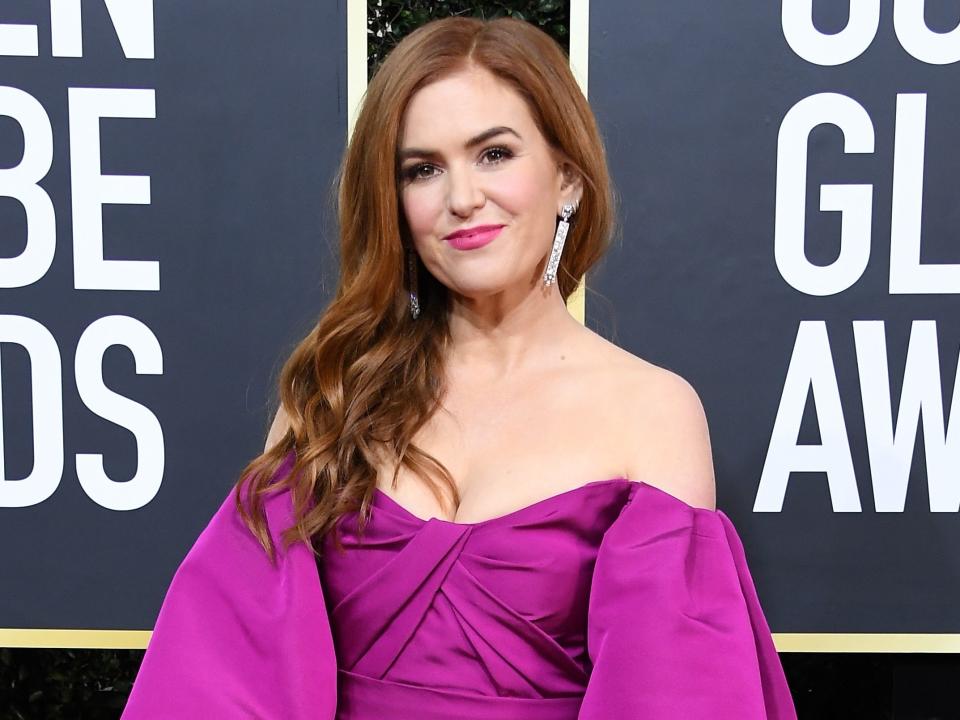 isla fisher golden globes 2020