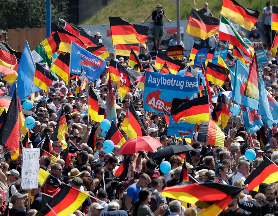 Die Alternative für Deutschland wird seit 2015 immer stärker. (Bild: AP Photo)