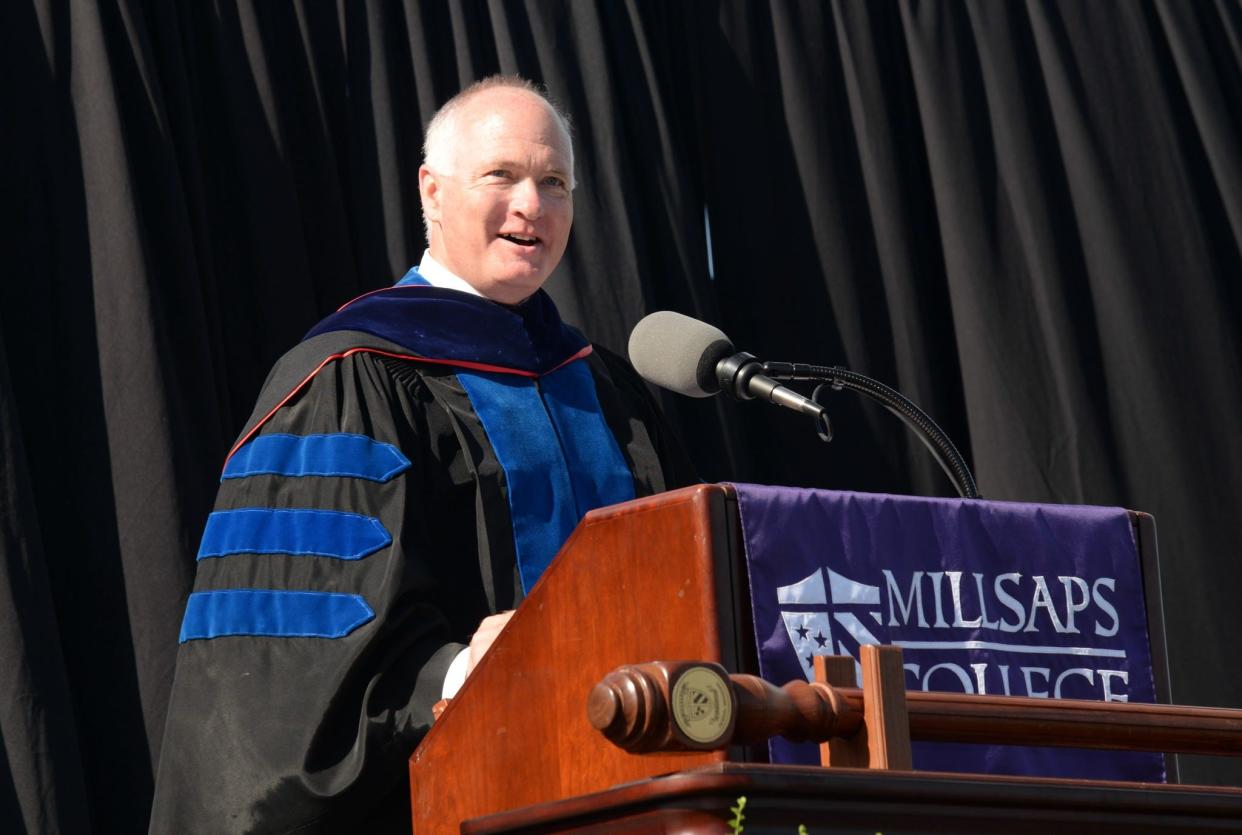 Dr. Keith Dunn, Provost and Dean of Millsaps College, was selected as the interim president June 1.