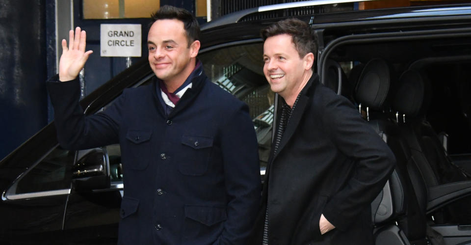 Ant and Dec are officially back in action. (REX/Shutterstock)