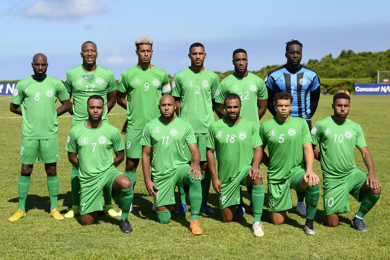 La selección de Montserrat empató los dos partidos que jugó en las actuales eliminatorias; Lyle Taylor (9) es la estrella.