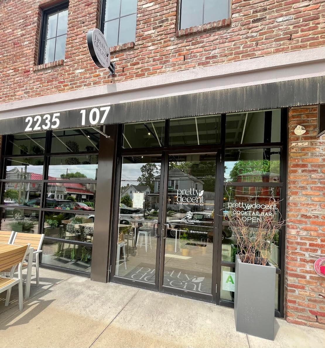 Pretty Decent, a mezcal bar and plant shop at 2235 Frankfort Ave., opened in April 2023.