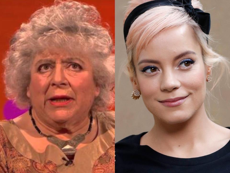 Miriam Margolyes didn’t enjoy meeting Lily Allen on ‘The Graham Norton Show’ (BBC / Getty Images)