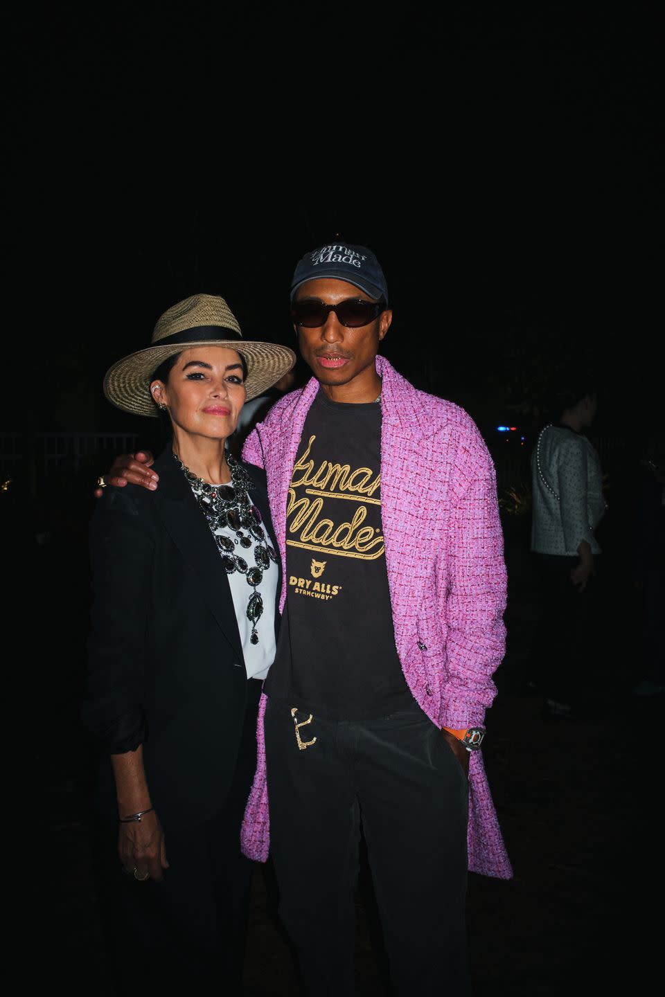 <p>Es Devlin and Pharrell Williams.</p>