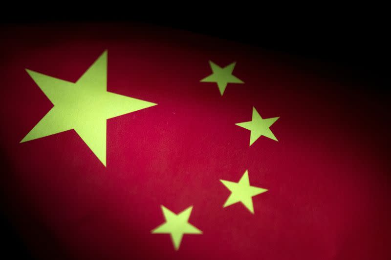 FILE PHOTO: Illustration shows Chinese flag