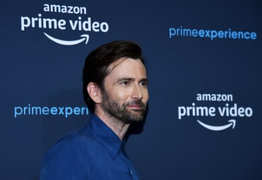 British actor David Tennant plays the demon Crowley in the new Amazon Prime television show "Good Omens"