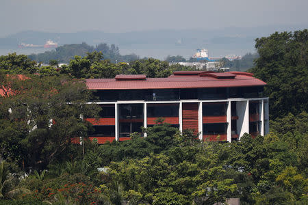 A view of Capella Hotel. REUTERS/Edgar Su