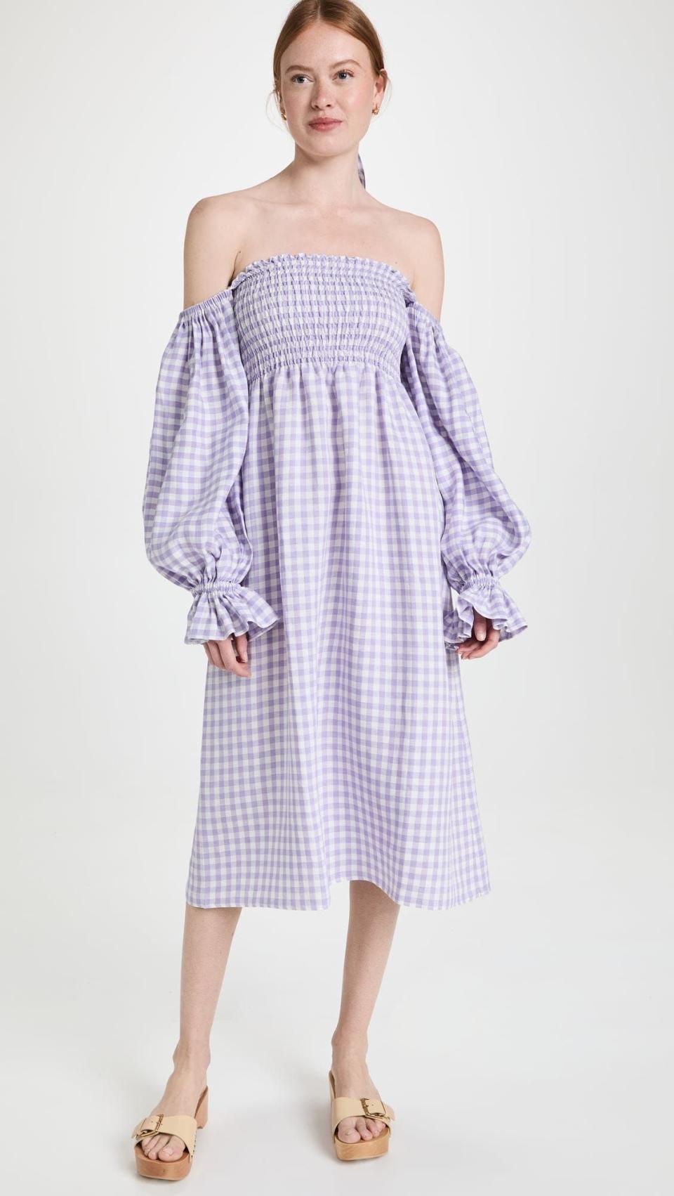 Sleeper Atlanta Linen Dress