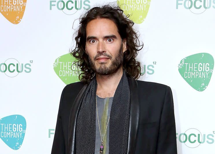 ** RESTRICTIONS: ONLY UNITED STATES ** London, UNITED KINGDOM - **USA ONLY** London, UK - Russell Brand attends the Life and Soul fundraiser held at Porcester Hall. 06/24/2015 Copyright © 2014 AKM-GSI, Inc. To License These Photos, Please Contact : Maria Buda (917) 242-1505 mbuda@akmgsi.com or Steve Ginsburg (310) 505-8447 (323) 423-9397 steve@akmgsi.com sales@akmgsi.com