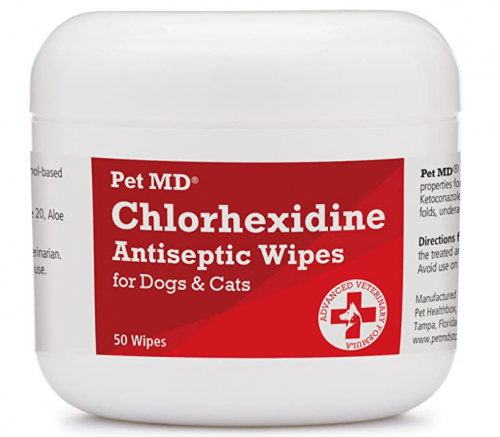 Pet Md Chlorhexidine Wipes