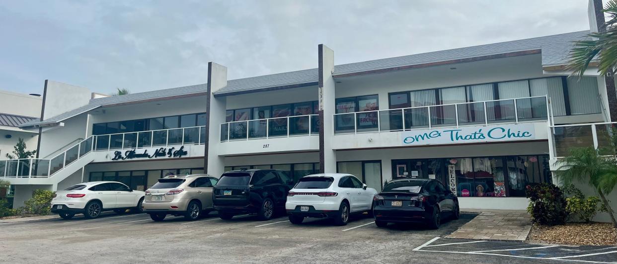 Joseph Oliverio, owner of Joey's Pizza & Pasta, Dorreen's and La Mesa on Marco Island, bought this building next to the restaurants to convert the upstairs offices into affordable apartments for his employees. He can't do that without applying for the new conditional use permit approved by City Council March 4.