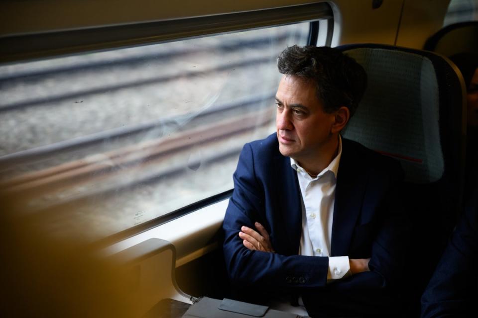 Shadow Secretary of State for Energy Security and Net Zero Ed Miliband (Getty Images)