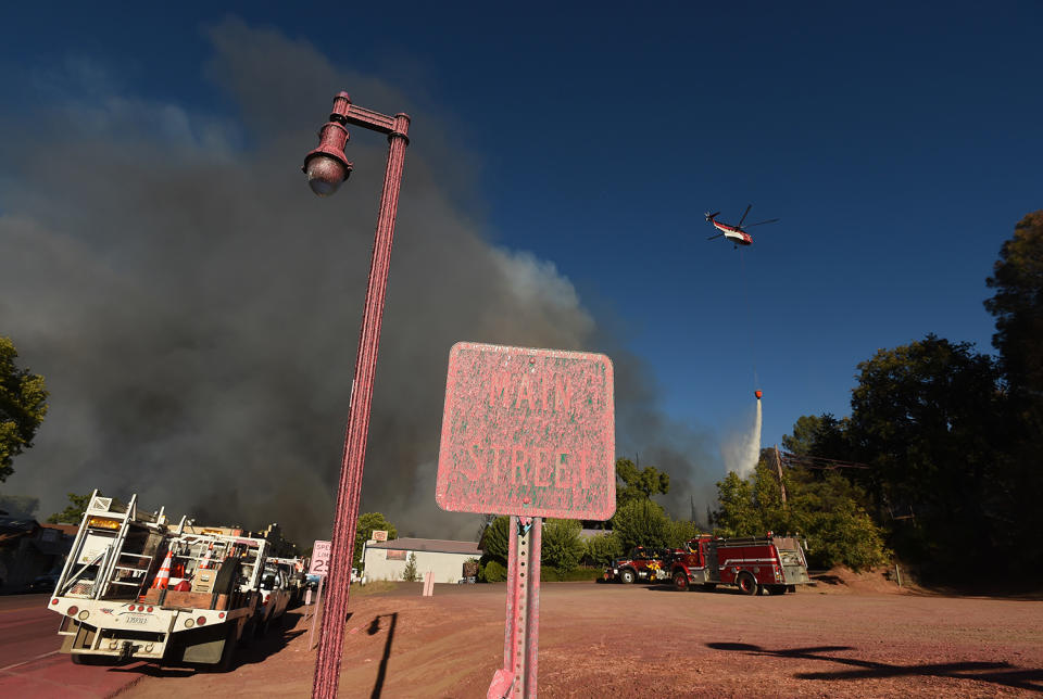 Wildfires force evacuations in Northern California