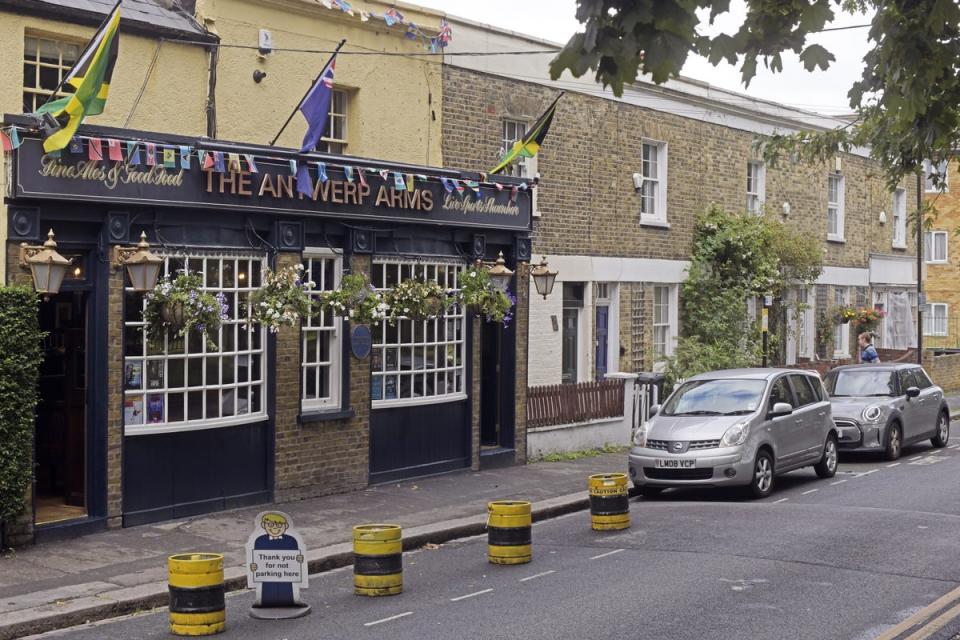 Brewster has her eye on the cottages next to “cool, community-owned” pub The Antwerp Arms (Daniel Lynch)