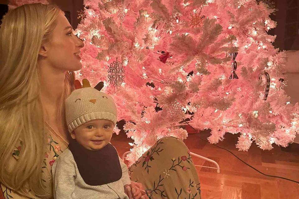 <p>Paris Hilton/ Instagram</p> Paris Hilton and son Phoenix