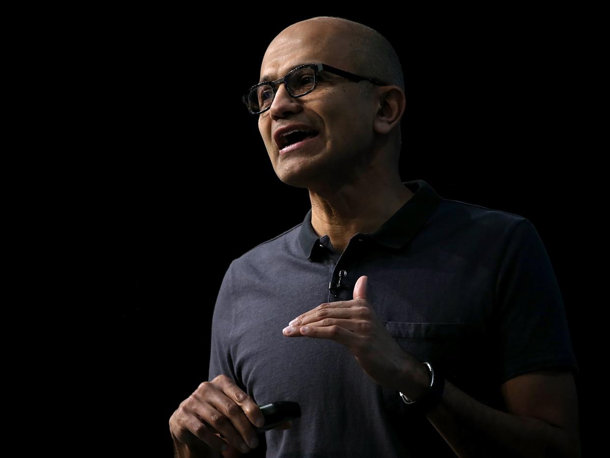 microsoft ceo satya nadella