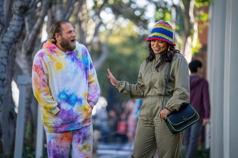 Jonah Hill and Lauren London in You People  (Parrish Lewis/Netflix Â© 2023)