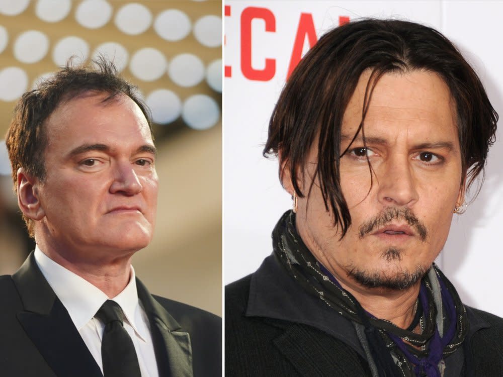 Star-Regisseur Quentin Tarantino zog bei "Pulp Fiction" einen anderen Schauspieler dem heutigen Superstar Johnny Depp vor. (Bild: Denis Makarenko/Shutterstock / Byron Purvis/AdMedia/ImageCollect)