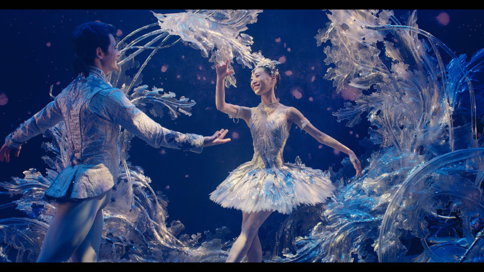 Members of the Birmingham Royal Ballet appear in the "Empty Stage" video. (Photo: Roseanna Anderson and Joshua Ben-Tovim)