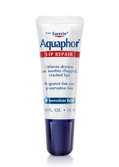 <p>When you’ve exhausted every route, and just want a no-frill product that does the job, Aquaphor will always come through. It isn’t sticky, it doesn’t have a scent, but it works works like a charm. <a href="http://www.walgreens.com/store/c/aquaphor-lip-repair/ID=prod6062559-product" rel="nofollow noopener" target="_blank" data-ylk="slk:Aquaphor Lip Repair;elm:context_link;itc:0;sec:content-canvas" class="link ">Aquaphor Lip Repair</a> ($5)<br></p>