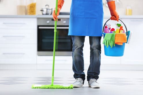   <span class="attribution"><a class="link " href="https://www.shutterstock.com/image-photo/man-holding-mop-plastic-bucket-brushes-395463352?src=sLdGqZTrZlHT-JZV_u4gcg-1-0" rel="nofollow noopener" target="_blank" data-ylk="slk:Shutterstock;elm:context_link;itc:0;sec:content-canvas">Shutterstock</a></span>