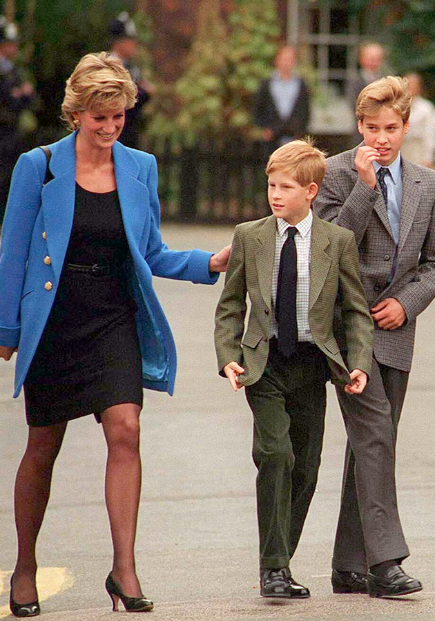 Prince William said he and Harry feel like they let their mother down when they were younger. Photo: Getty