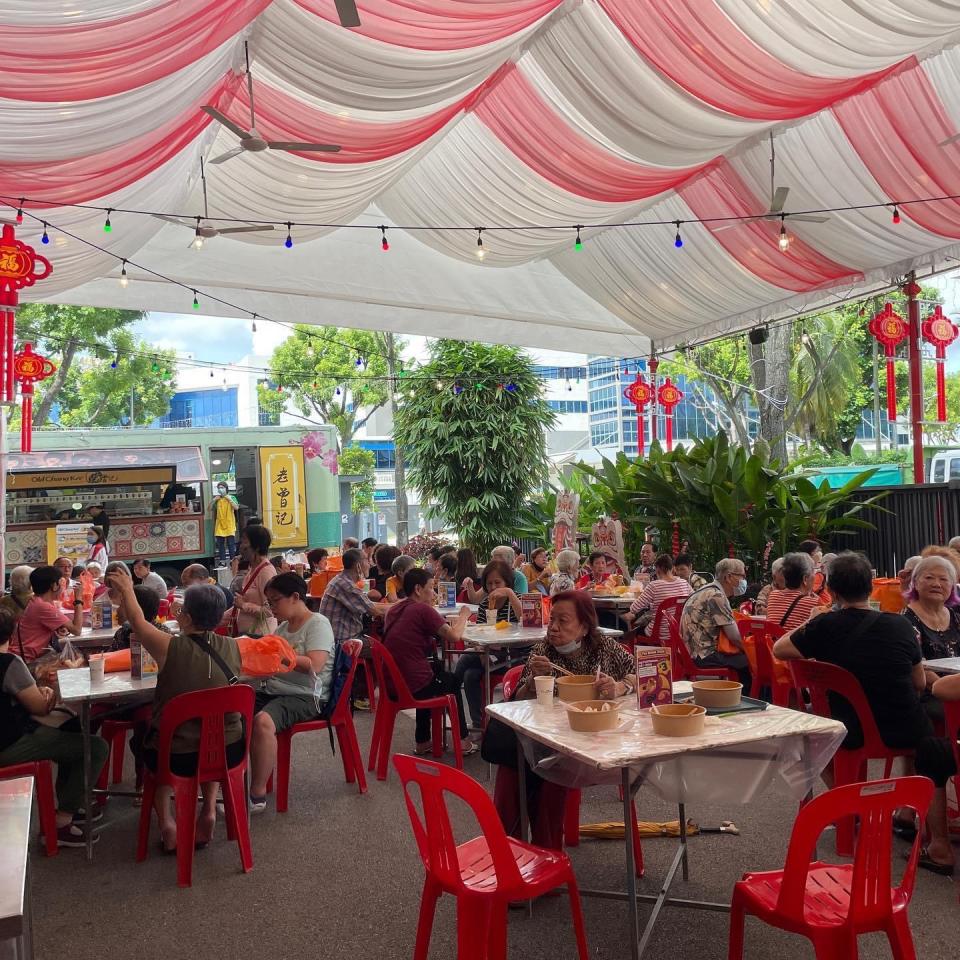 Old Chang Kee Festive Bazaar - Interior Shot