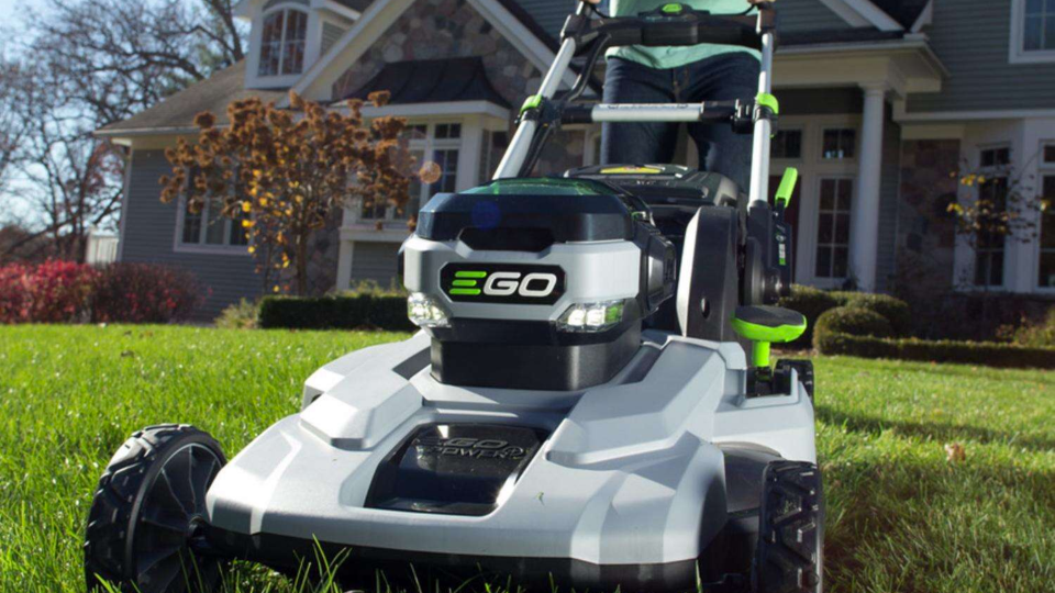 This Ego Power+ mower brings more power and better technology to lawn care.