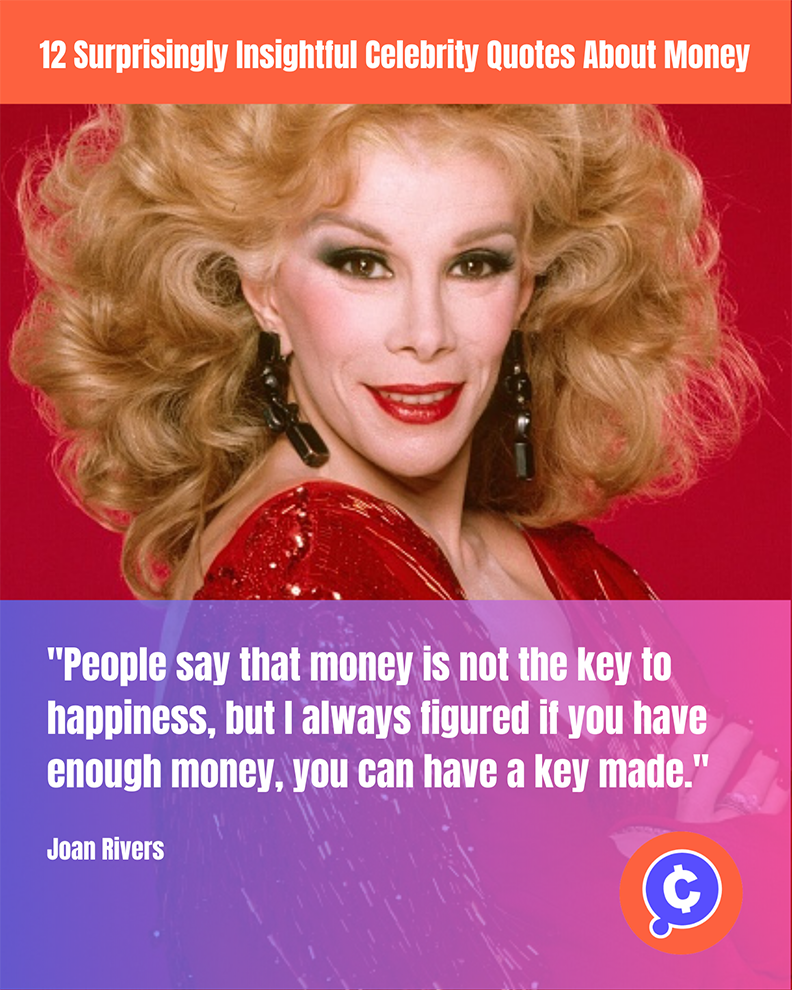 Joan Rivers Money Quote