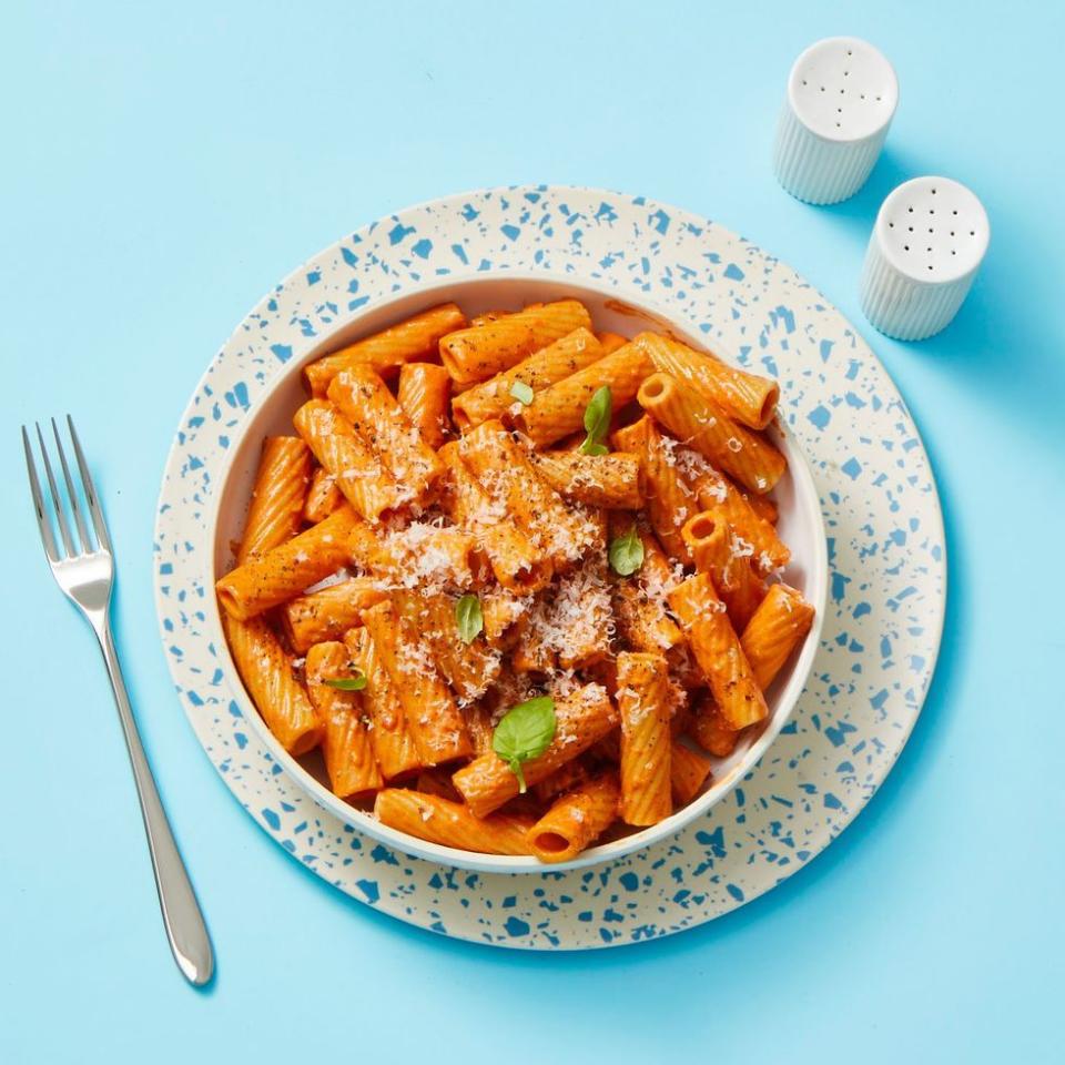 43) Pasta with Vodka Sauce