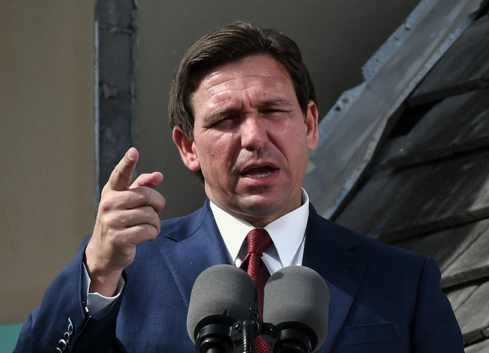 Florida Gov. Ron DeSantis 