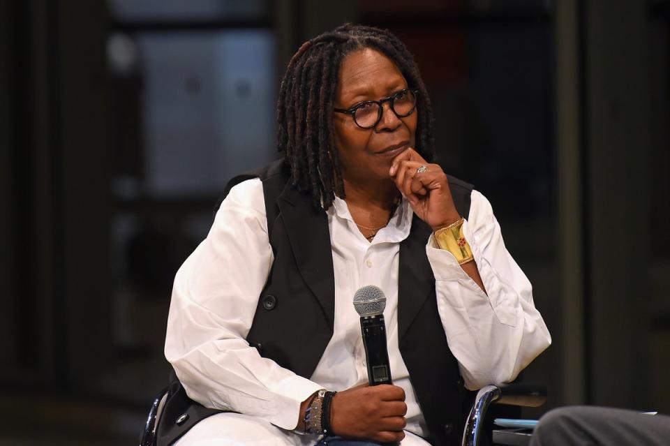 Barrymore spilled the beans to Whoopi Goldberg (Getty Images for The Academy Museum)